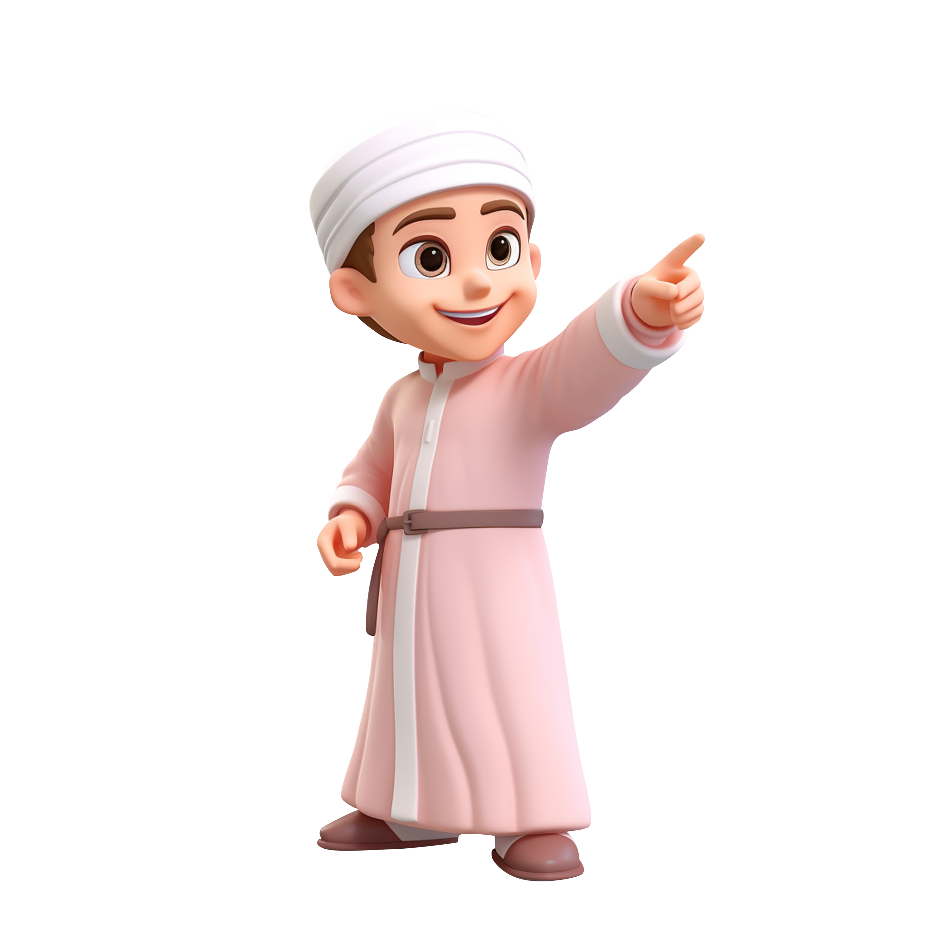 شخصية كرتونية توضيحية لدائرة المؤسسين