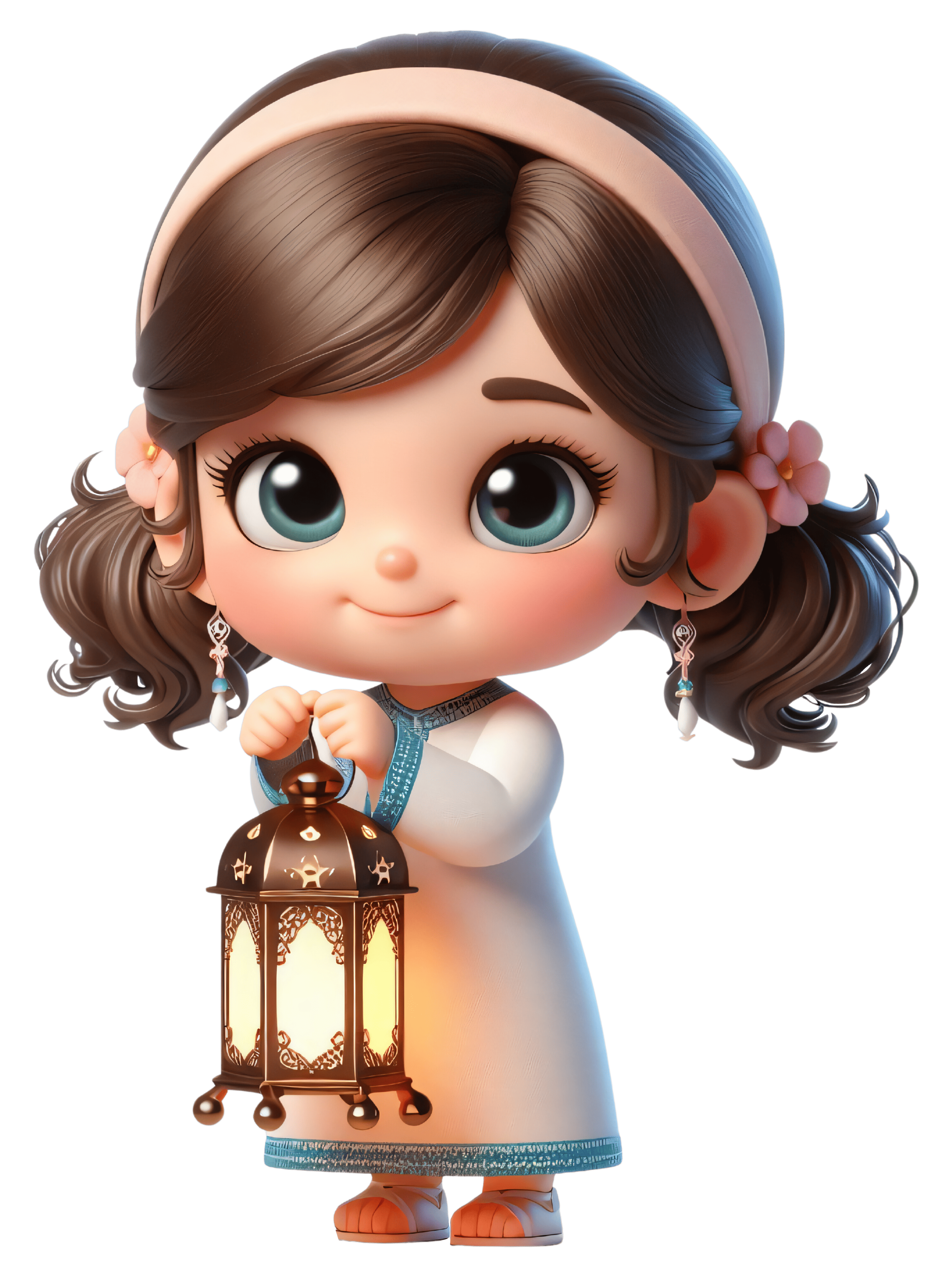 شخصية كرتونية توضيحية في صفحة Chat-Treasure